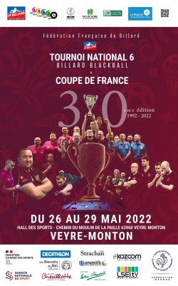 Blackball - Coupe de France & 6e tournoi national à Veyre Monton
